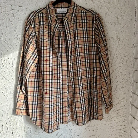 Casey & Max Plaid Cotton Shirt - Picture 2 of 11